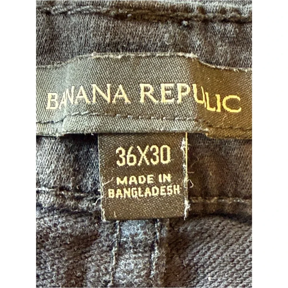 Banana Republic Slim Fit Stretch 5 Pocket Pant in Navy Blue Size 36 x 30”